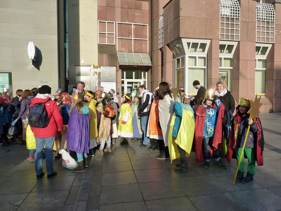 Bundesweite Eröffnung der Sternsingeraktion in Fulda (Foto: Karl-Franz Thiede)